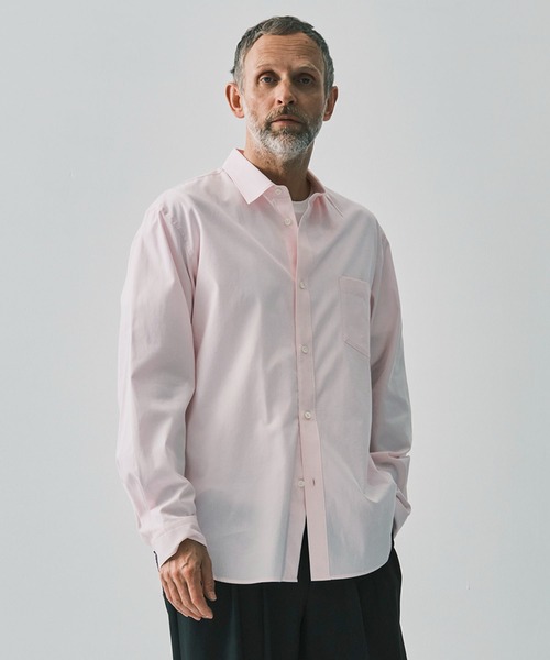 ATON（エイトン） シャツ 「ATON / エイトン」WASHER OXFORD LOOSE FIT