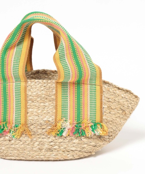George's かごバッグ カゴバッグ 「EARTH MADE」テープジュートBAG