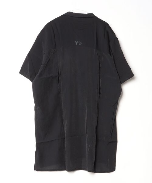 シャツ Y-3 PLACED GRAPHIC SHORT SLEEVE LONG SHIRT メンズの画像