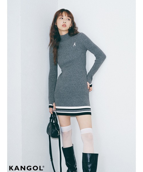 「LILY BROWN」 2WAYバッグ「KANGOLコラボ」 FREE シルバー レディースの画像