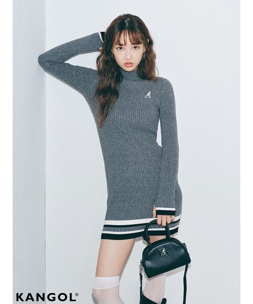 「LILY BROWN」 2WAYバッグ「KANGOLコラボ」 FREE シルバー レディースの画像