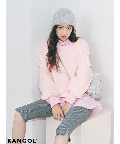 「LILY BROWN」 2WAYバッグ「KANGOLコラボ」 FREE シルバー レディースの画像