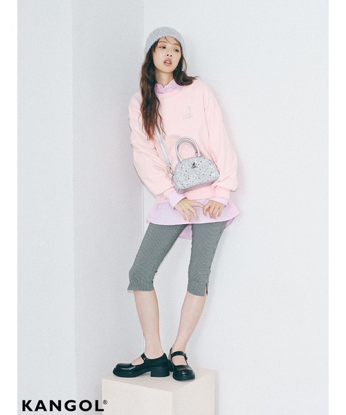 「LILY BROWN」 2WAYバッグ「KANGOLコラボ」 FREE シルバー レディースの画像