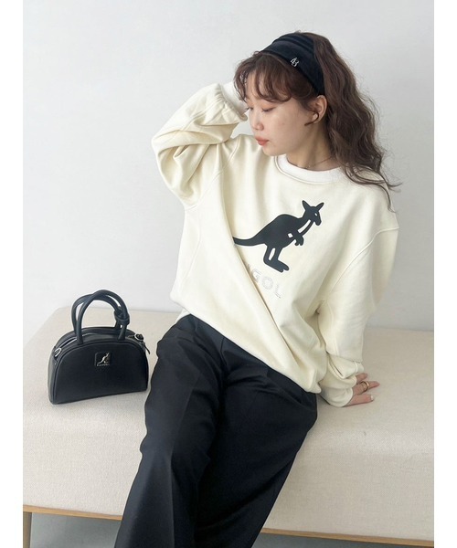 「LILY BROWN」 2WAYバッグ「KANGOLコラボ」 FREE シルバー レディースの画像