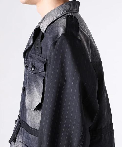 ミリタリージャケット モッズコート 「KHOKI/コッキ」Combination Military Jacketの画像
