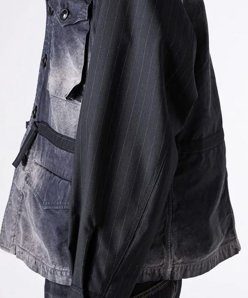 ミリタリージャケット モッズコート 「KHOKI/コッキ」Combination Military Jacketの画像