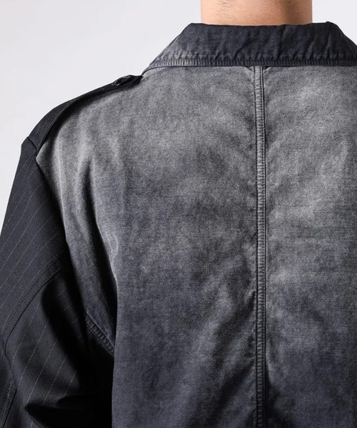 ミリタリージャケット モッズコート 「KHOKI/コッキ」Combination Military Jacketの画像