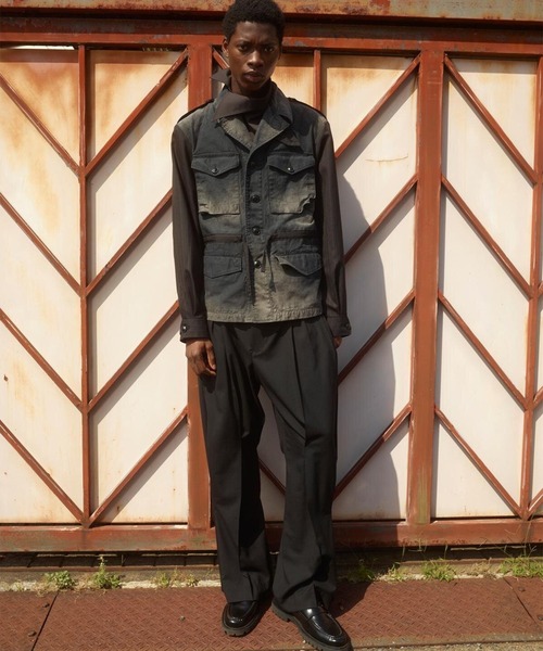 ミリタリージャケット モッズコート 「KHOKI/コッキ」Combination Military Jacketの画像