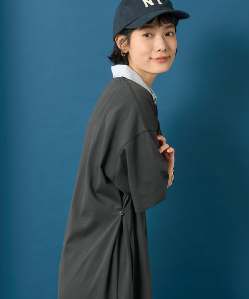 FREAK'S STORE（フリークスストア） ワンピース 藤本美貴 × 配色ハーフ