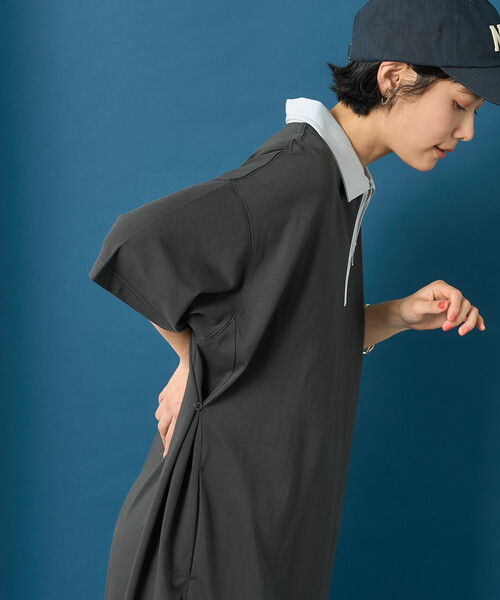 FREAK'S STORE（フリークスストア） ワンピース 藤本美貴 × 配色ハーフ