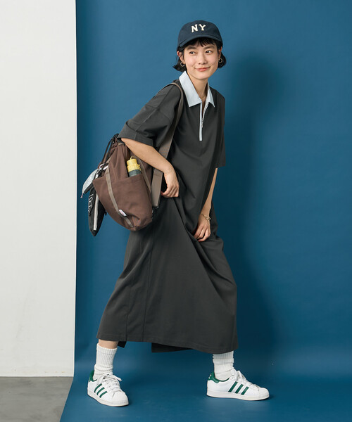 FREAK'S STORE（フリークスストア） ワンピース 藤本美貴 × 配色ハーフ