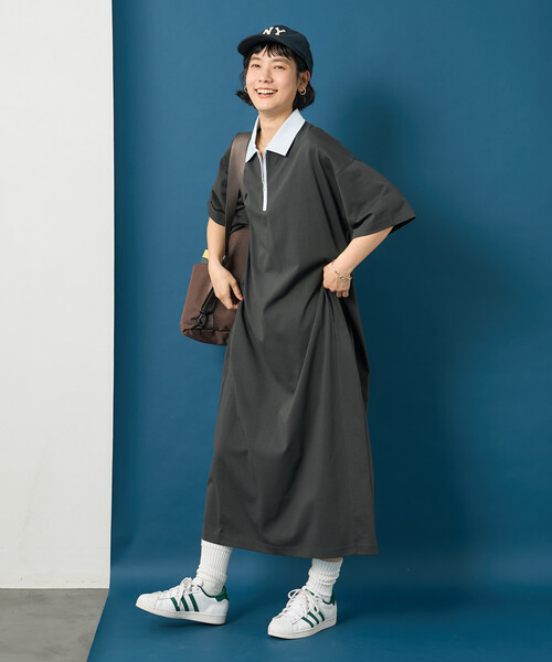 FREAK'S STORE（フリークスストア） uvカット ワンピース 夏 半袖 藤本