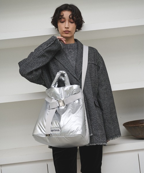 AIC. ショルダーバッグ MEDIUM シルバー レディース : ZOZOTOWN Yahoo