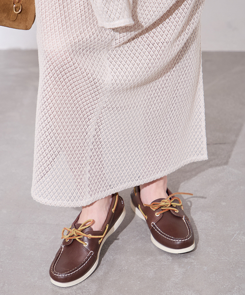 シューズ 「SPERRY/スペリー」2EYE BOAT SHOE For JS レディース