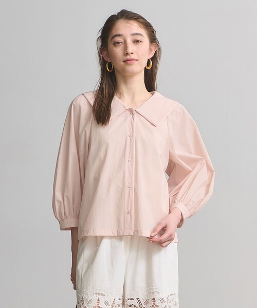 ユナイテッドアローズ【美品】刺繍スモックブラウス UNITED ARROWS（ユナイテッドアローズ） ブラウス シャツ ビック