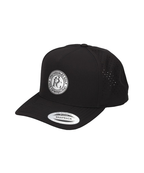 【新品】 1piu1uguale3 ブラック スナップバック 113 キャップ 1PIU1UGUALE3 GOLF キャップ 帽子 113 SNAP BACK CAP 113G LOGO メンズ