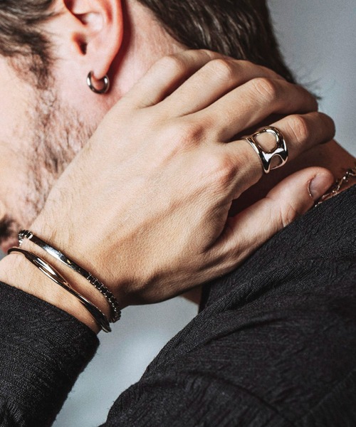 NO ID.（ノーアイディー） 指輪 リング 「NO ID.」Flow Curve Ring