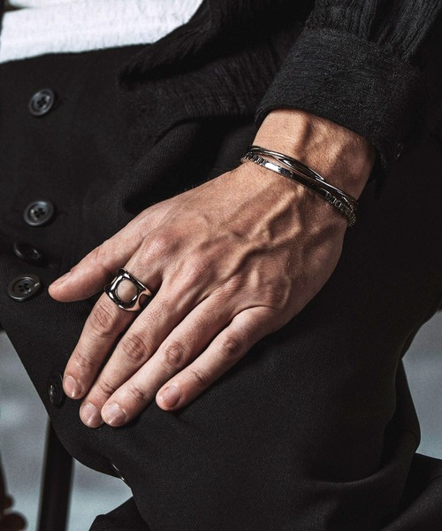 NO ID.（ノーアイディー） 指輪 リング 「NO ID.」Flow Curve Ring