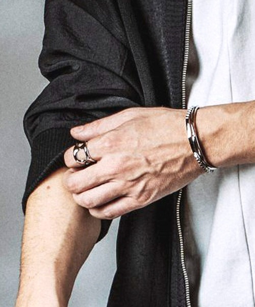 NO ID.（ノーアイディー） 指輪 リング 「NO ID.」Flow Curve Ring