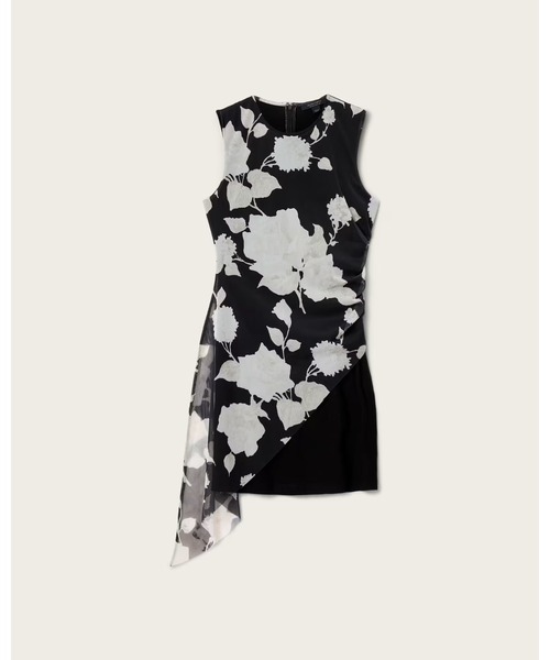ALLSAINTS（オールセインツ） ワンピース RILEY SLIM FIT FLORAL MINI 