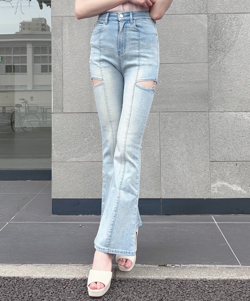 NOMAE（ノーマエ） ジーンズ デニム デニムパンツ サイドスリット