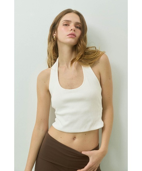 ALEXIA STAM（アリシアスタン） Halter Top /パッドinホルターネック