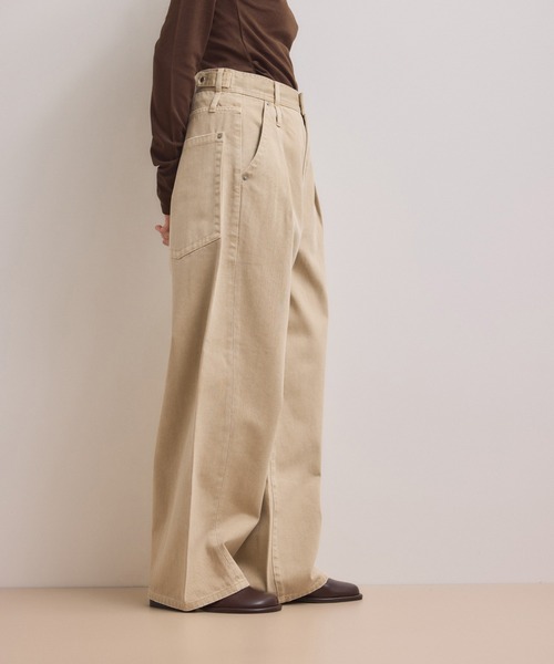 「ADAM ET ROPE'」 デニムパンツ 38 ブルー系その他6 レディース_画像8