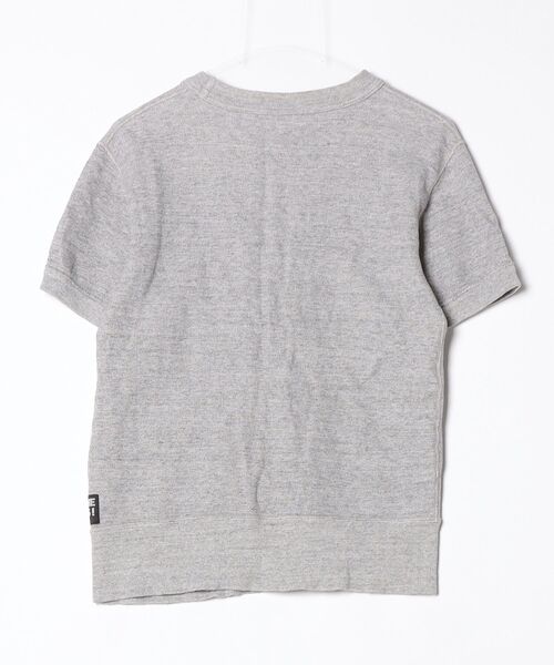 「OVER THE STRIPES」 半袖Tシャツ X-SMALL グレー レディース_画像2