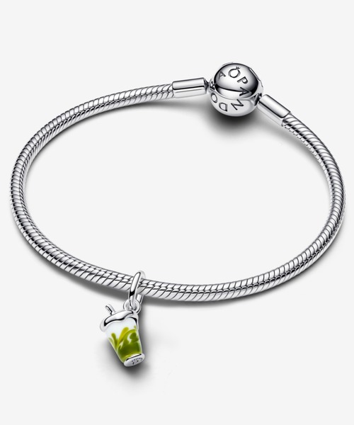 PANDORA（パンドラ） チャーム アイス 抹茶ラテ ムラノ ガラス