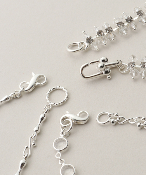 ネックレス Soierie / ソワリー Fantasy layered necklace(3set) レディースの画像