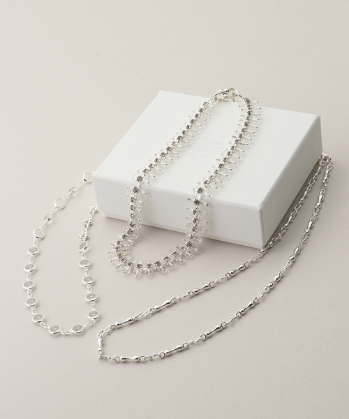 ネックレス Soierie / ソワリー Fantasy layered necklace(3set) レディースの画像