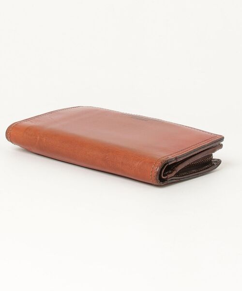 「KATHARINE HAMNETT」 ワンポイント財布 - ブラウン メンズ_画像3