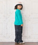 tシャツ 袖リブプリント長袖Tシャツ キッズ ...の詳細画像5