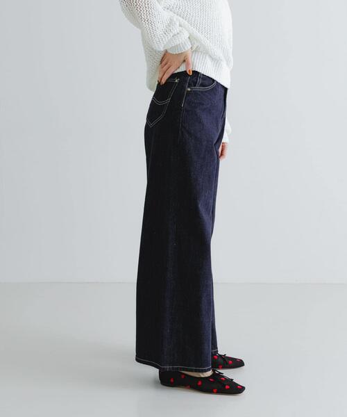 「Lee」 デニムパンツ SMALL インディゴブルー レディース_画像8