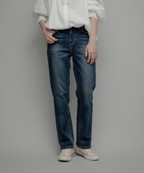 「Healthy denim」 デニムパンツ 24 ブルー レディース_画像3