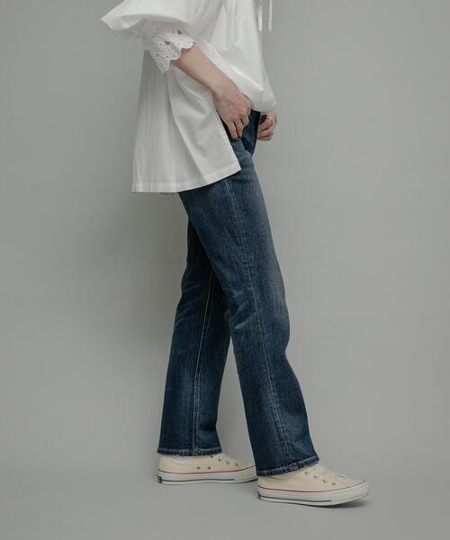 「Healthy denim」 デニムパンツ 24 ブルー レディース_画像7
