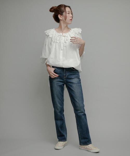 「Healthy denim」 デニムパンツ 24 ブルー レディース_画像8