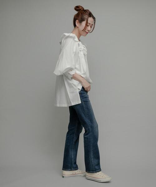 「Healthy denim」 デニムパンツ 24 ブルー レディース_画像9