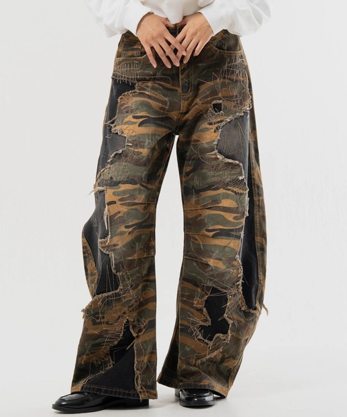 GALLIS ADDICTION（ガリスアディクション） ジーンズ GA REPAIR HARD 