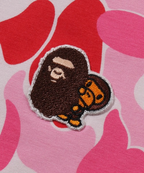 A BATHING APE（アベイシングエイプ） tシャツ ABC CAMO APE ＆ MILO