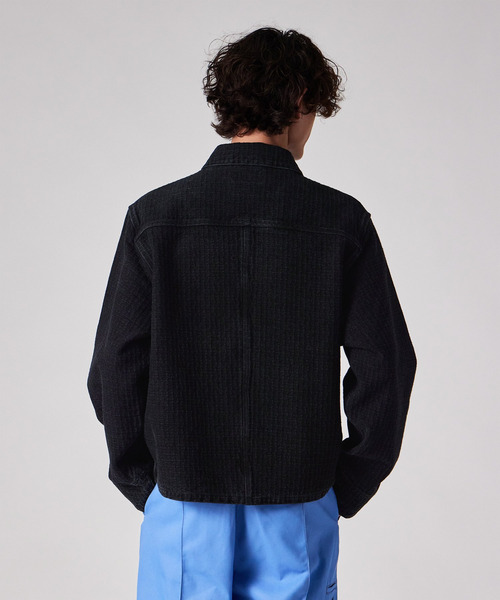 PS Paul Smith デニムジャケット ブラック Dickies（ディッキーズ） ブルゾン アウター Dickies(R) × PS Paul