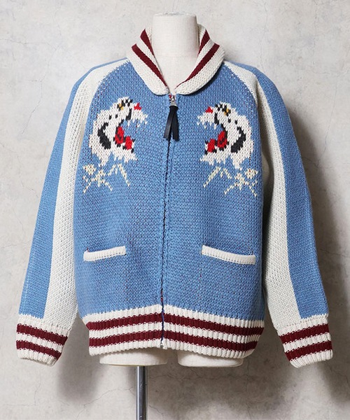HOUSTON カウチンセーター HOUSTON（ヒューストン） カーディガン SOUVENIR COWICHAN SWEATER