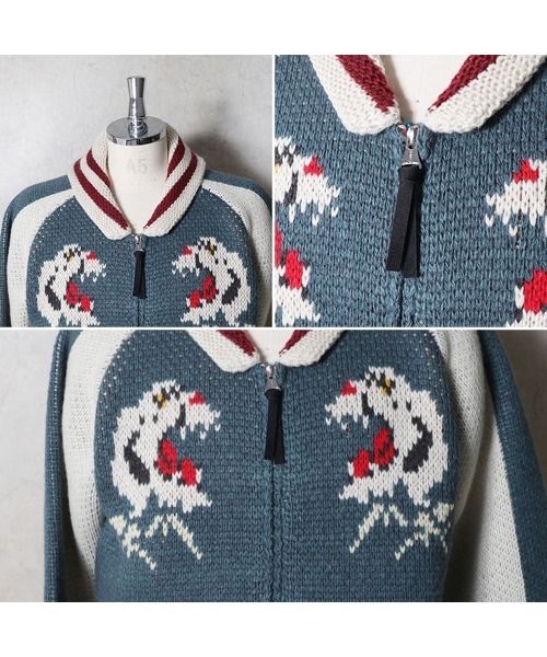 HOUSTON カウチンセーター HOUSTON（ヒューストン） カーディガン SOUVENIR COWICHAN SWEATER