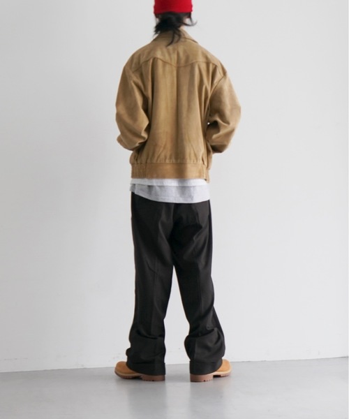 KAIKOワイドパンツ スラックス KAIKO Wool wide slacks（スラックス）｜KAIKO（カイコー）の