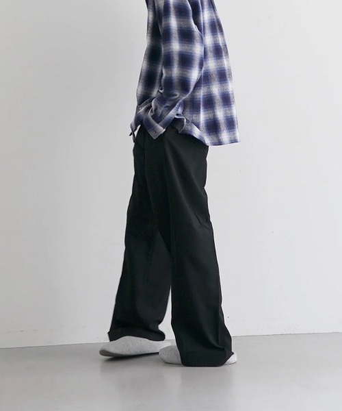 KAIKO ワイドスラックス KAIKO（カイコー） スラックス KAIKO WIDE SLACKS メンズ レディース