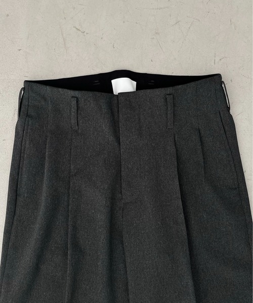 KAIKO（カイコー） スラックス KAIKO WIDE SLACKS メンズ レディース