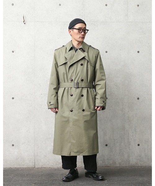 MILITARY トレンチコート コート 実物 新品 デッドストック