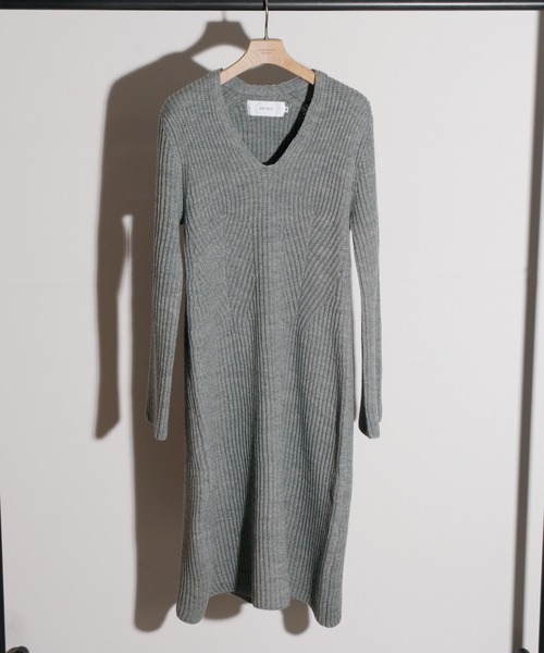 JANESMITH ワンピース ジェーンスミス / V-NECK LONG SLEEVE