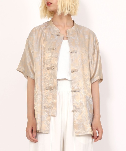 シャツ ブラウス チャイナ柄半袖シャツ :65247563:ZOZOTOWN Yahoo!店 - 通販 - Yahoo!ショッピング シャツ ブラウス チャイナ柄半袖シャツ :65247563:ZOZOTOWN Yahoo!店 - 通販 - Yahoo!ショッピング