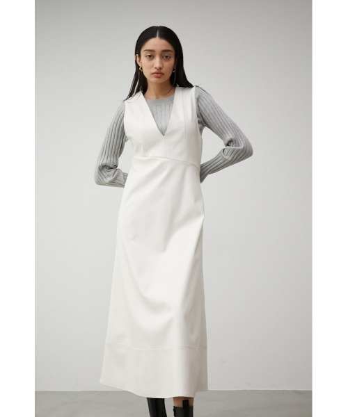 AZUL by moussy　レザーワンピース　ワンピース 楽天市場】【SALE／50%OFF】フェイクレザーZIPジャンパー